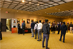 Students and professionals connect at the Computer Science Career Forum